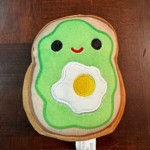 5" Squishmallow By Kellytoy Sinclair The Avacado Toast Plush Stuffed Toy